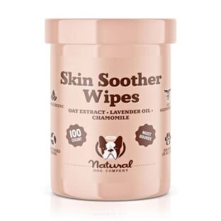 natural DOG COMPANY ナチュラルドッグカンパニー Skin Soother Wipes スキンワイプ100枚